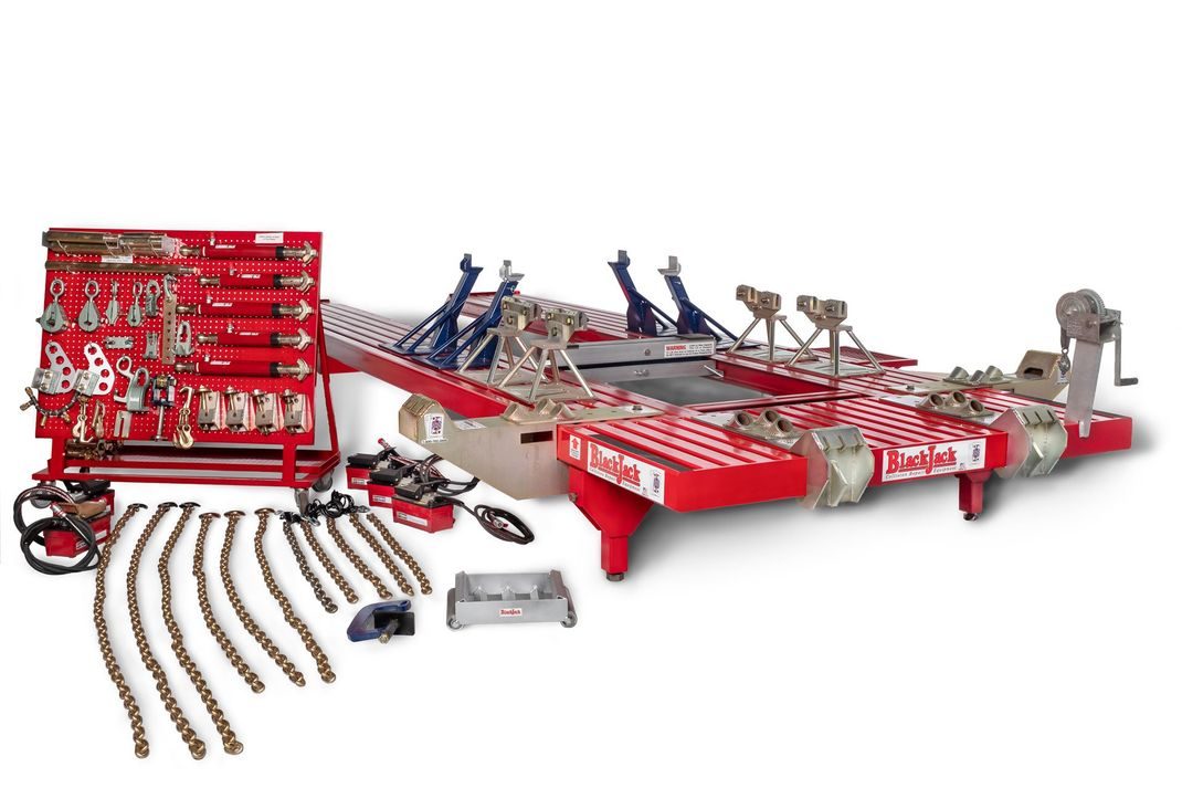 Machine with the full tooling kit